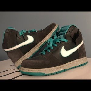 NIKE DUNK HIGH Anthracite/White-Sport Turquoise